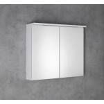 KAWA STRIP galerka s LED osvětlením 80x70x22cm, bílá