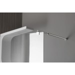 WALK-IN zástěna jednodílná k instalaci na zeď 100x190, čiré