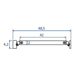 WM Vzpěra Rohová 45, chrom
