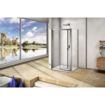 WRITE COMBI 100x90 Sprchový kout se zalamovacími dveřmi