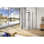 WRITE COMBI 100x90 Grape Sprchový kout se zalamovacími dveřmi