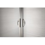 WRITE COMBI 80x80 Sprchový kout se zalamovacími dveřmi