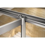 WRITE COMBI 80x90 Sprchový kout se zalamovacími dveřmi