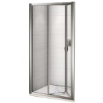 WRITE 80 Clear Zalamovací sprchové dveře