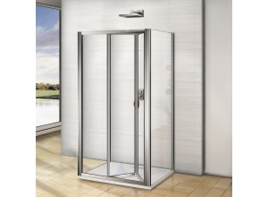 WRITE COMBI II 80x90x80 Sprchový kout se zalamovacími dveřmi nástěnný