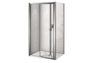 WRITE COMBI 90x90 Sprchový kout se zalamovacími dveřmi