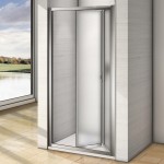 WRITE 90 Grape Zalamovací sprchové dveře