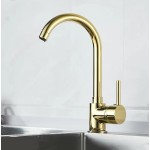 TANGU gold Dřezová baterie