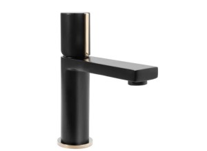 IGOR black+gold nizka  Umyvadlová baterie