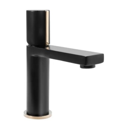 IGOR black+gold nizka  Umyvadlová baterie