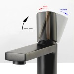 IGOR black+gold nizka  Umyvadlová baterie