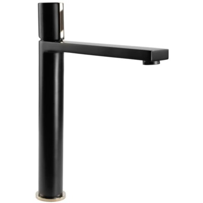 IGOR black+gold Umyvadlová baterie Vysoká