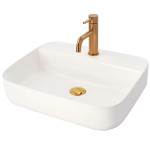 LEROY rose gold nizka Umyvadlová baterie