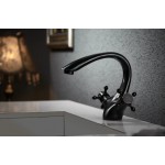 ROBBIE old black Umyvadlová baterie