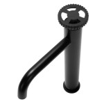 VERONIQ black Umyvadlová vodovodní baterie Vysoká