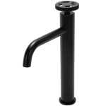 VERONIQ black Umyvadlová vodovodní baterie Vysoká