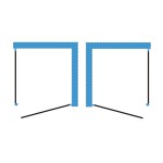 AVER COMBI 85x90 Grape Sprchový kout obdélníkový