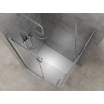 NOMI COMBI 100x100 Čiré Sprchový kout zalamovací čtvercový