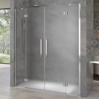 RIKA DOUBLE 160 Grape Sprchové dveře otevírací