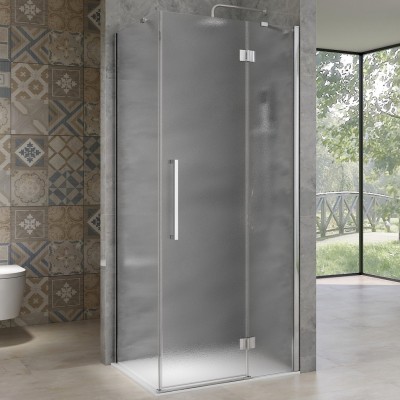 RIKA COMBI 85x90 pravý Grape Sprchový kout obdélníkový