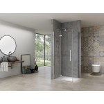 RIKA COMBI 90x80 Čiré Sprchový kout obdélníkový