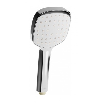 Sprchová hlavice jednofunkční - chrom+bílá
