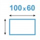 100 x 60 cm