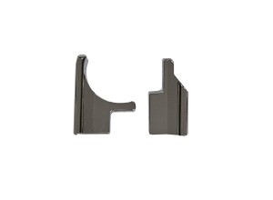 ALFA NEW chrom - koncovky k prahové liště levé i pravé - sada