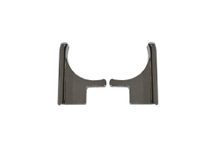 BETA NEW chrom - koncovky k prahové liště levé i pravé - sada