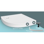 Krycí panel k asymetrické vaničce HARD-ROCKY 100x80