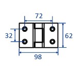 Pant ke sprchovým dveřím RIKA a NOMI
