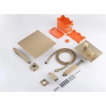 FRANCOA gold Podomítková sprchová sestava + box