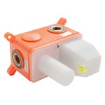 FRANCOA gold Podomítková sprchová sestava + box