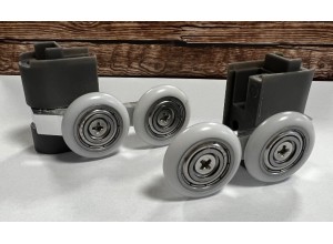 Náhradní pojezdy na dveře AFTER (2 ks-sada)