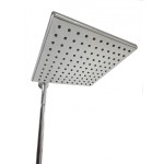 Relax Slim Chrom Sprchový set s baterií - hranatý