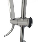 Relax Chrom Sprchový set bez baterie - hranatý