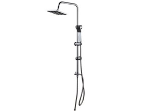 Relax Chrom Sprchový set bez baterie - hranatý