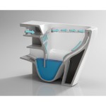 Kompletní 6-ti dílná sada WC s modulem do Sádrokartonu AM101/1120