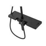 BRIAC Black Sprchový set s baterií a poličkou