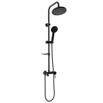 LORRAIN Black Sprchový set s baterií a mýdlenkou