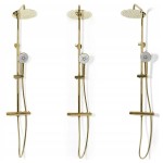 VALENTIN Gold Sprchový set s termostatickou baterií