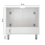 VILIO PORDO UNI Univerzální stojací skříňka pod umyvadlo