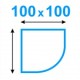 100 x 100 cm