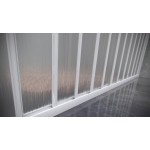 CLERMONT 60-80 x 60-80 Sprchová zástěna shrnovací