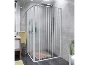 CLERMONT 60-80 x 60-80 Sprchová zástěna shrnovací