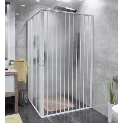 CLERMONT 60-80 x 60-80 Sprchová zástěna shrnovací