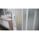 CLERMONT 60-80 x 60-80 Sprchová zástěna shrnovací