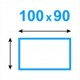 100 x 90 cm
