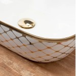 BRICE diamond Umyvadlo na desku