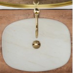 FLORENT ivory Umyvadlo na desku, mat